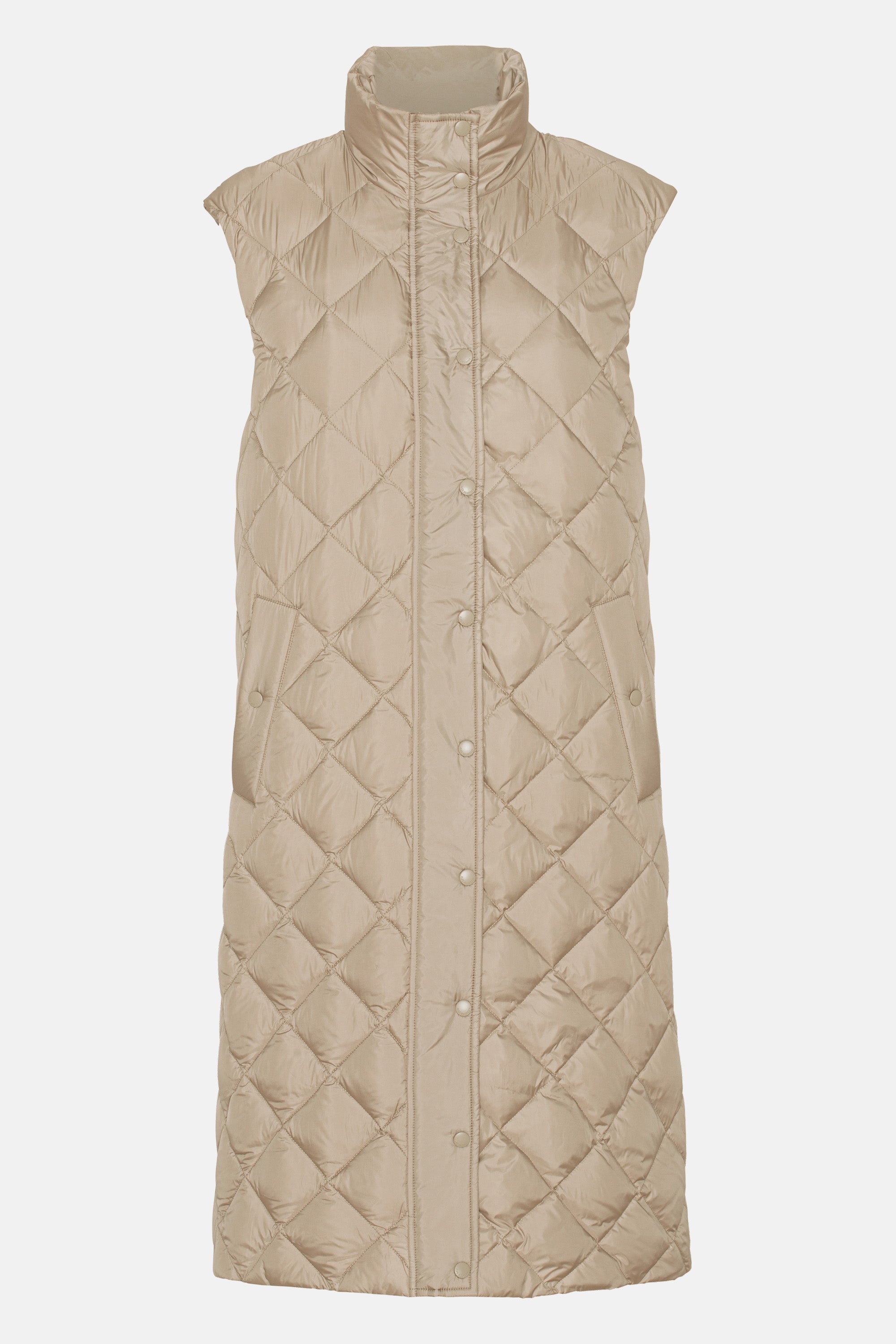 Ilse Jacobsen Hornbæk Outerwear Long Down Vest Vest 163 Cobblestone